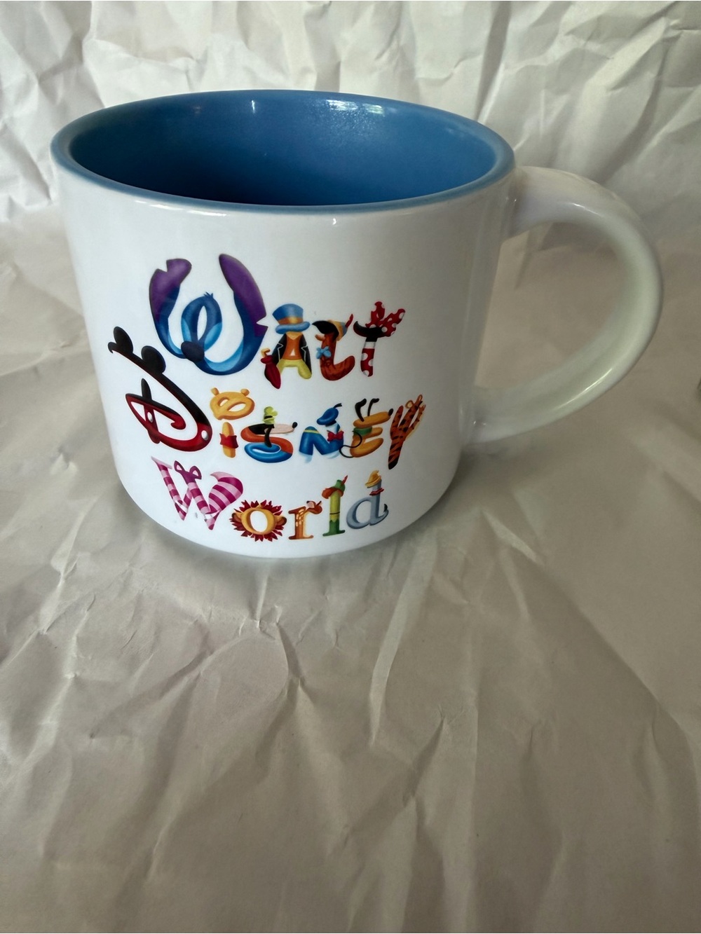 Disneyparks Walt Disney World Design 14oz Mug Cute Character Font
